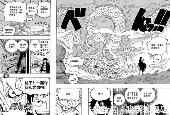 海贼王|海贼王1023话,本话重点不是索隆的身世,而是马尔科口中的神之国