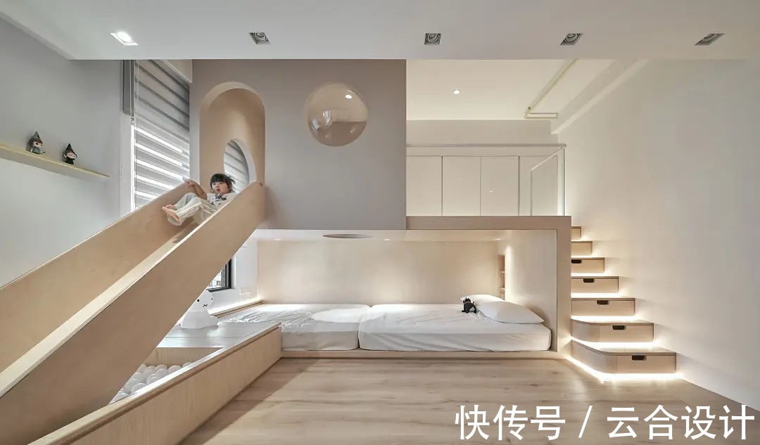 人造景观|云合设计——震惊!这房子真的只有不到100㎡?设计师也忒牛了!