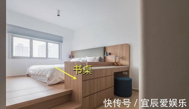惊喜|地台床侧边空着怪可惜的,装书架做衣帽间,收获到不一样的惊喜