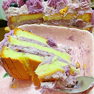 梦幻紫芋泥蛋糕