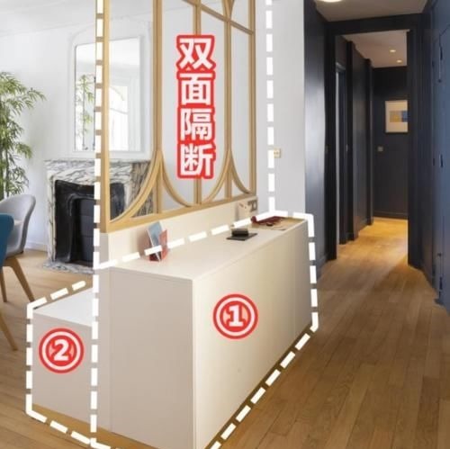 做法|这才是隔断最高级做法,1㎡能有5㎡收纳及座位,小户型做上谁不爱