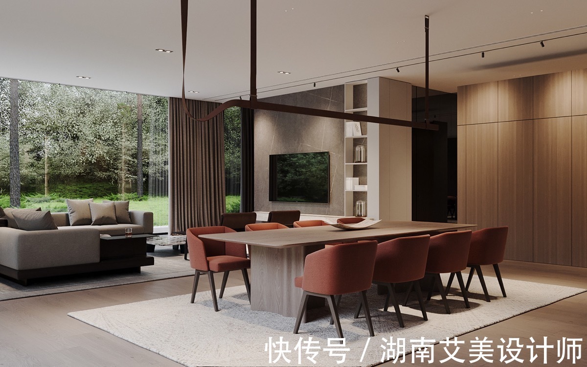 350㎡住宅空间，让自然融入空间！