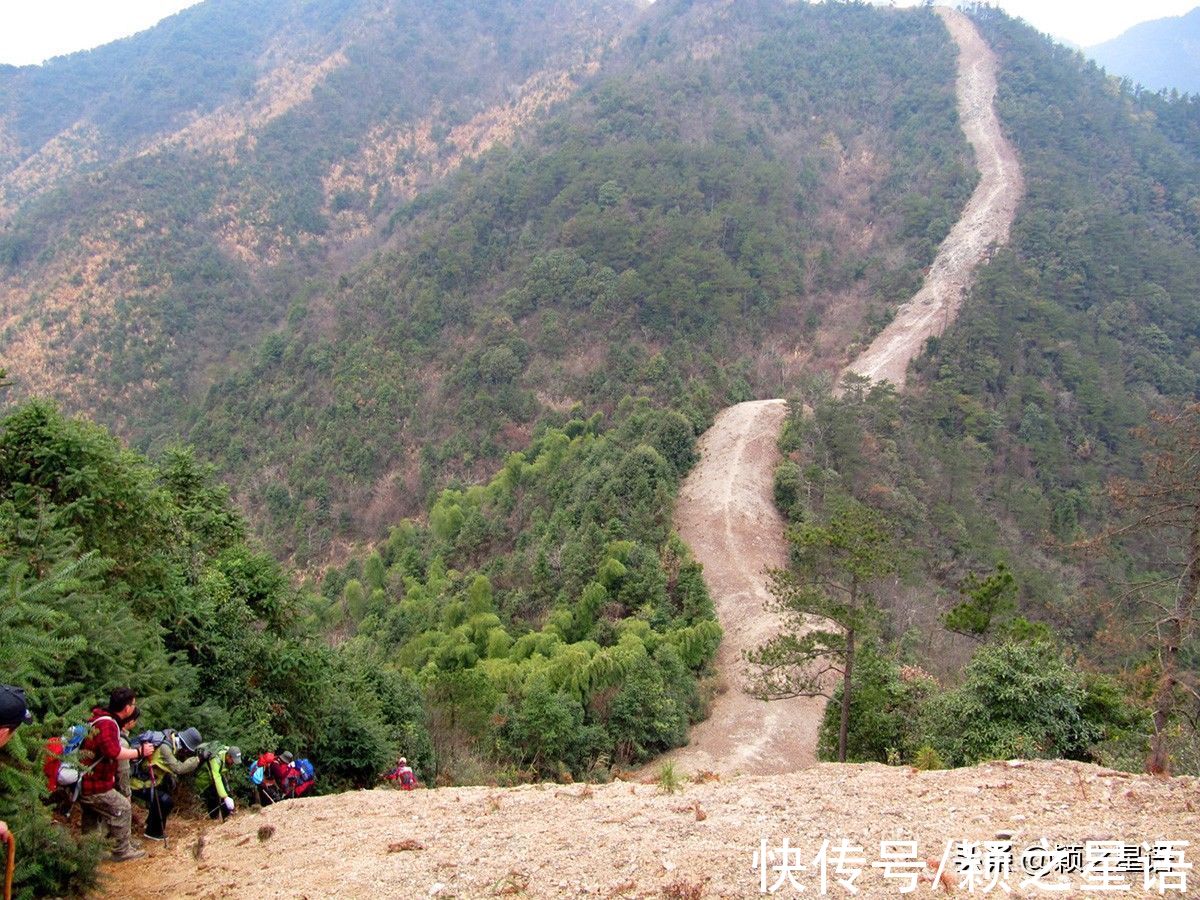 森林长城|浙江也有一座香山，山上有驴友驿站，还有森林长城