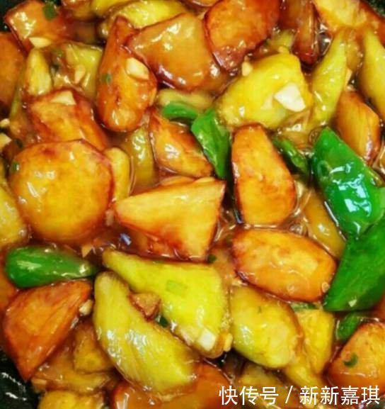 一根茄子、一个土豆、一根尖椒,就能做出不比肉菜差的地三鲜
