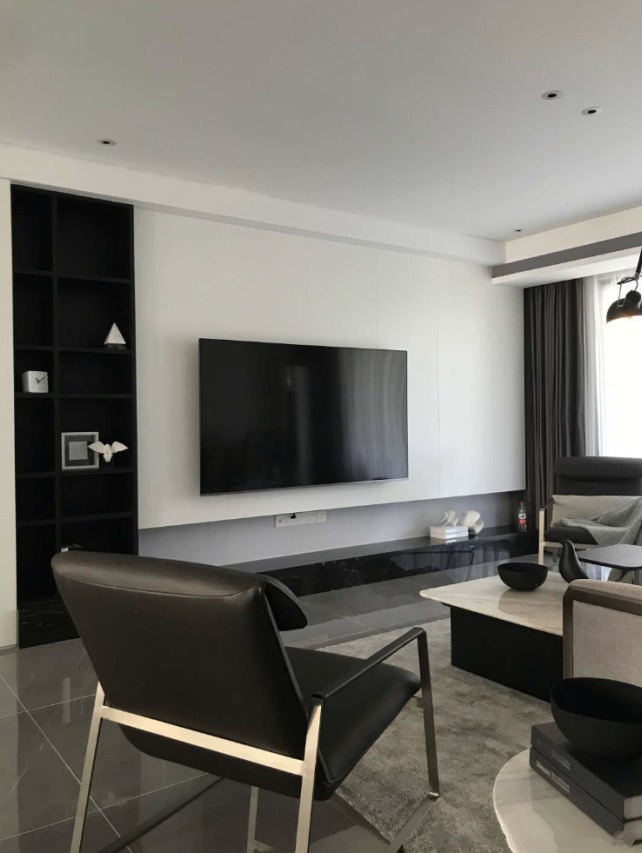 装修|传统装修不高级试一试极简风格设计,收纳藏而不露,场面大气