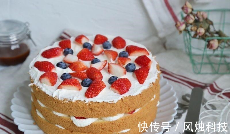 好吃的8寸裸蛋糕,惹人想吃一口,营养健康,超级容易上手