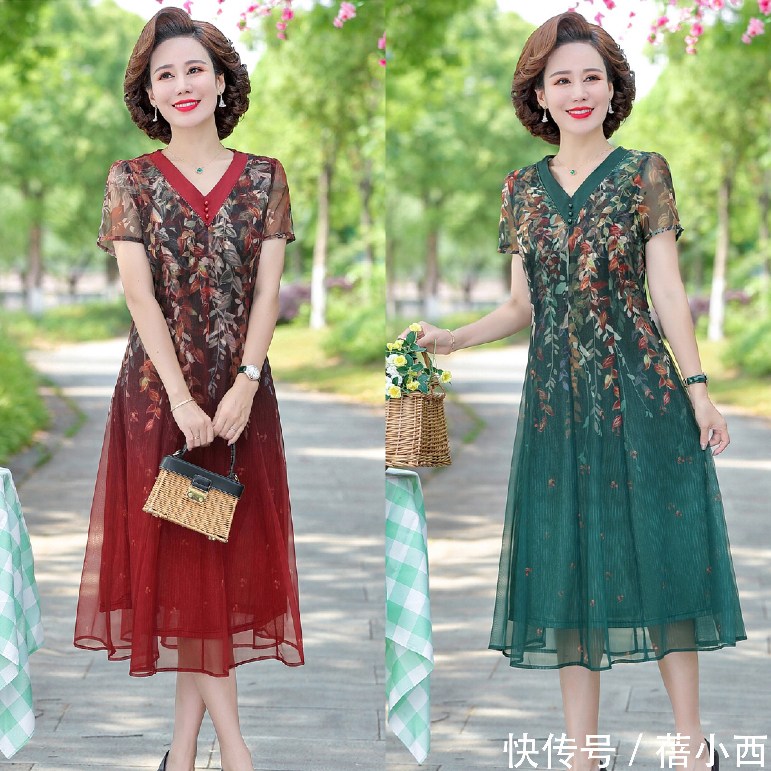 tips|年纪过了50岁的女人,学会穿衣打扮自己,微胖身材照样穿出好气质