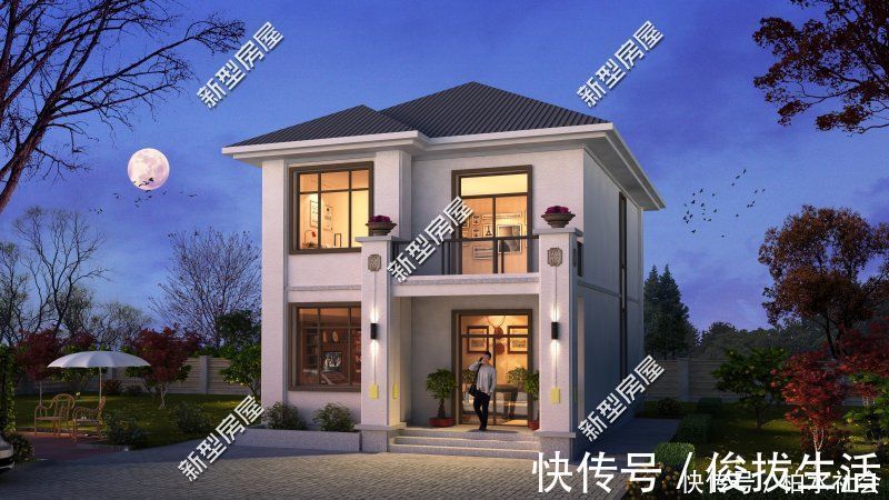 建筑面积|准备了20万回农村建房,这6套图纸,你们帮我看看哪套好