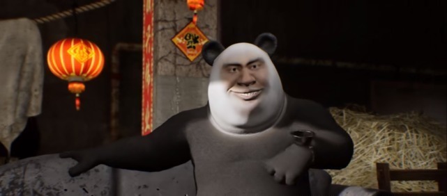 站友们|B站最魔性动画UP,熊猫脸玩梗笑哭35w粉丝,单视频破100w成常态