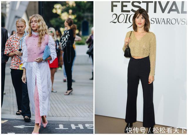 卫衣不流行了,现在时兴复古穿搭,POLO衫毛衣谁