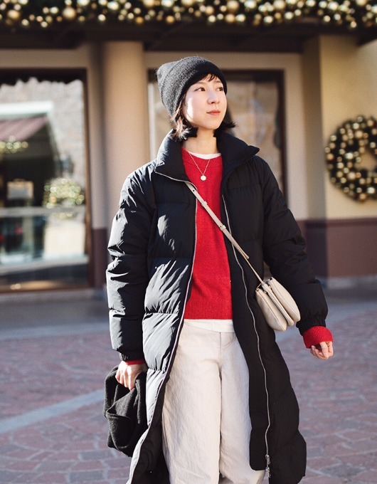 卫衣 女人再懒,冬天也不能乱穿衣!跟着博主这样穿羽绒服,超美!