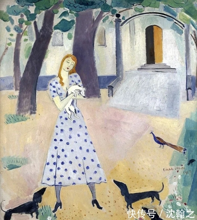 画家|瑞典富二代画家的北欧童话,莫兰迪色透着最清澈的纯真