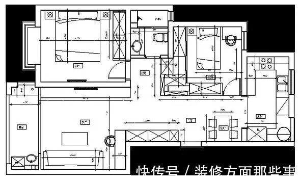 梳妆台|90平简约风二居室，床尾做收纳设计角落顺便改造成为梳妆台