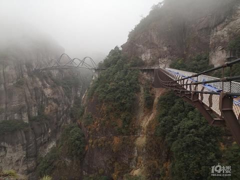 神仙居景区|打卡神仙居如意桥，宛如一柄飘在空中的玉如意