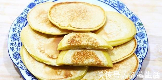 早餐教你这样做玉米饼,不用放一滴油,家里有小孩应该看看