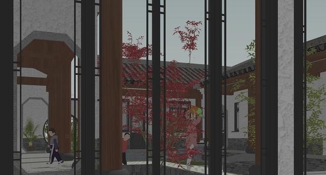 正门|48岁的大叔,砸掉老房子,盖了一座四合院,完工后全村人都惊艳了