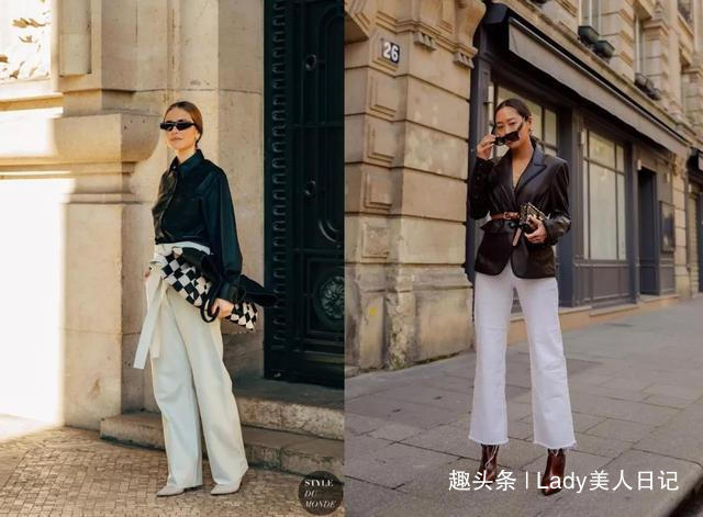 风格 梨形腿粗的中年女人不要慌,最正确“阔腿裤穿搭”送你,照穿显瘦