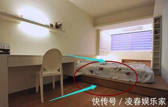 实用|双人床早就淘汰，让工人砌个''它''代替，实用又省地方，满满幸福