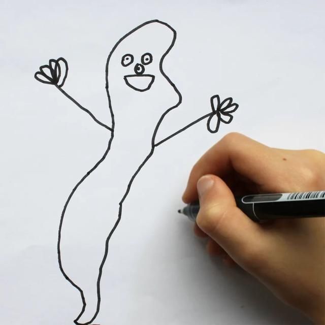 老爸Tom|设计师老爸将孩子的画P图再现,鼓励孩子继续发挥创造力