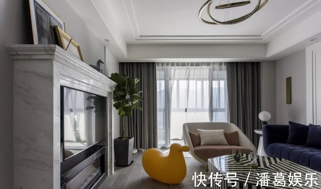 情趣|180㎡浪漫小窝，蓝与粉、灰与白，优雅情趣，轻松舒适