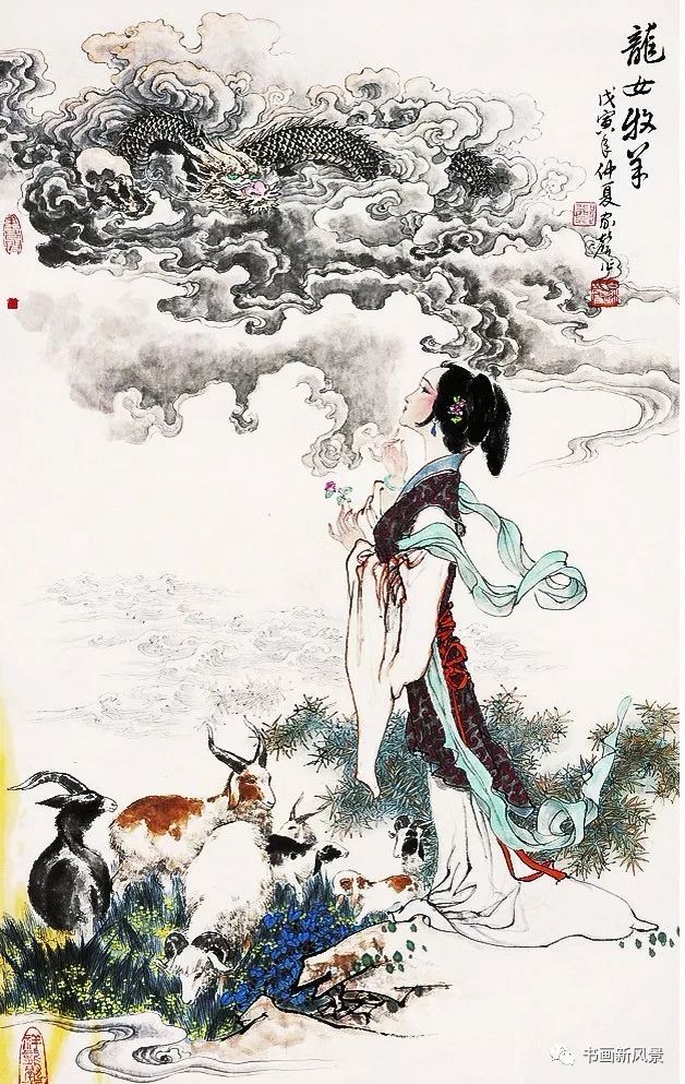 这是“女神节”最吉祥的一组国画