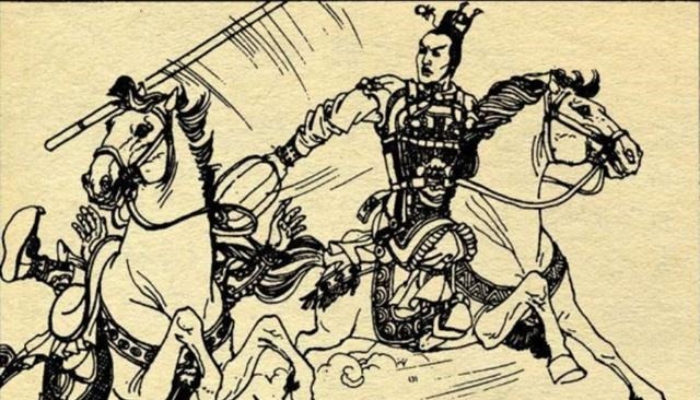 兴唐传$李元霸单挑十八反王,兵器碰锤就飞,一王双锤碎顶,一王人马塌架!