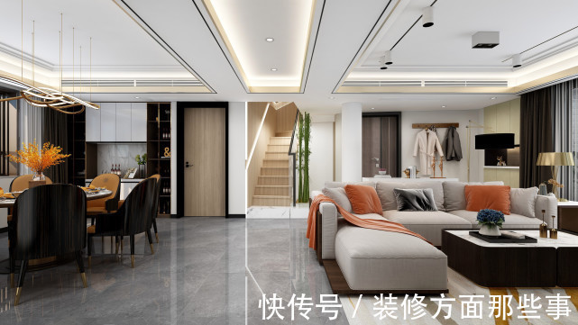 收纳|251平LOFT现代轻奢风大宅,精致生活由此开始