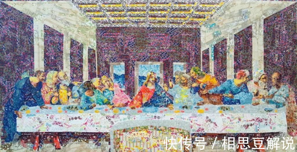 90后|日本90后女生,辞掉工作,用450卷胶带手“撕”世界名画