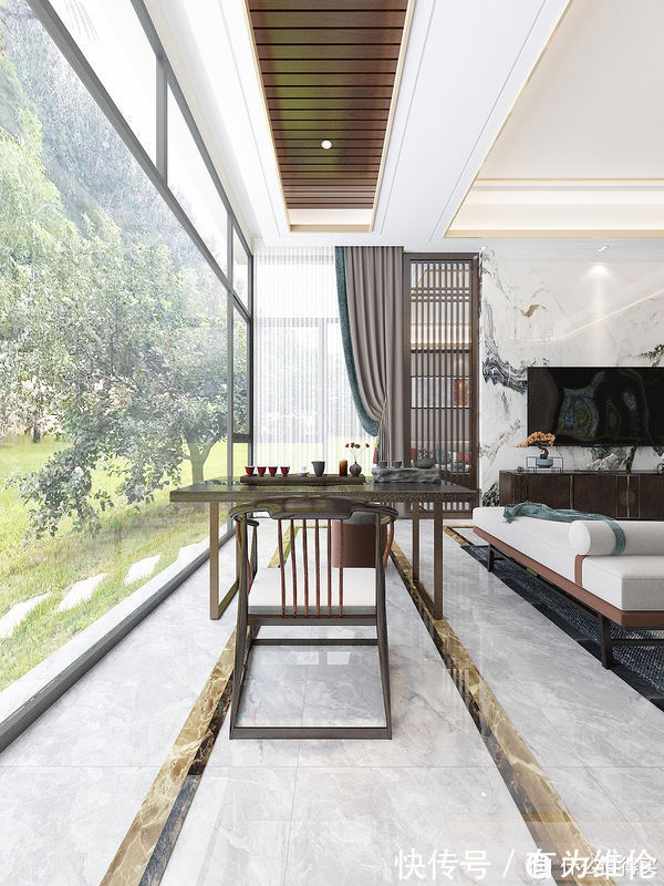 中式风格|坚持把200㎡新房,装中式风格,原以为很古板,不料很儒雅,爱上了