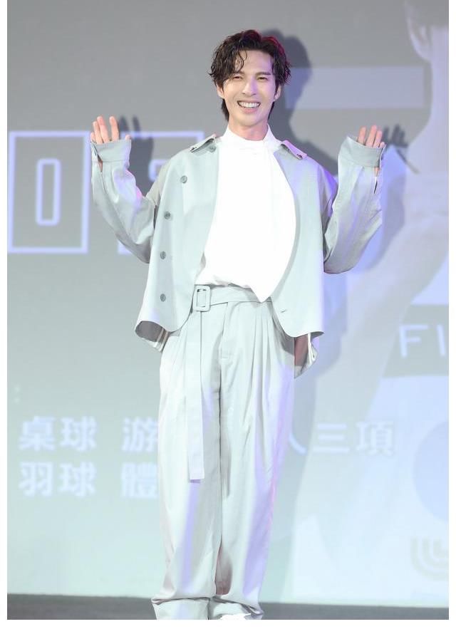 江宏杰.贺军翔.邱胜翊等艺人出席全明星运动会首映会