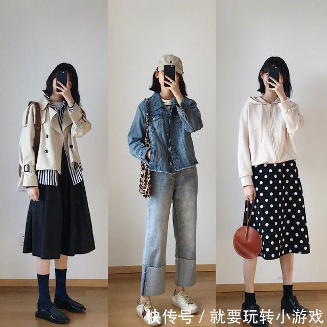 小个子女生入秋别穿长风衣,今年流行这种“薄外套”,你穿对了吗