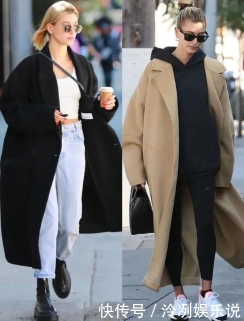 中年的女人,穿大衣少配打底裤,学学明星的“气质”穿法,很减龄