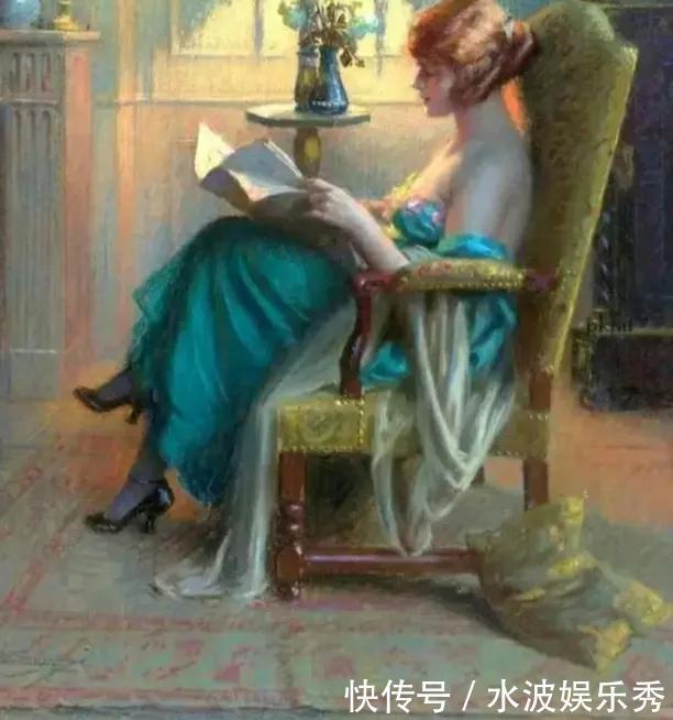 洛可可$浅谈西方画家以姿态丰腴的女性油画,寓意法国贵族的豪放性情