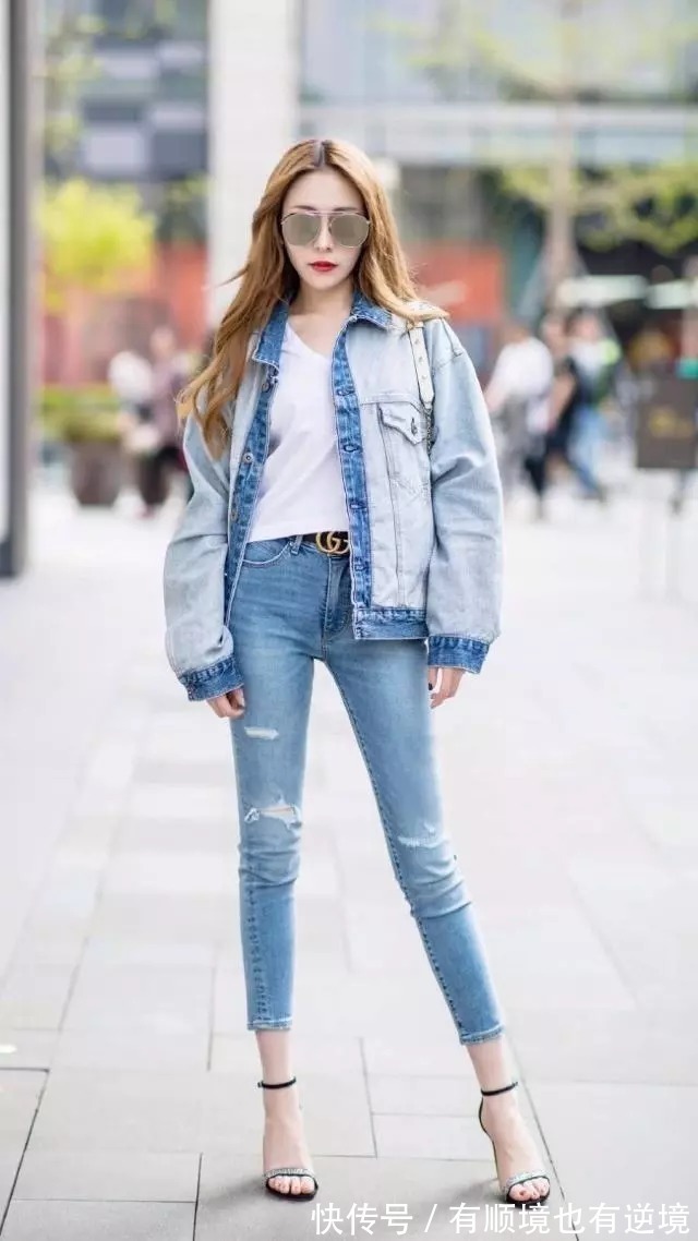 牛仔装|牛仔裤轻松穿出应有的气质美,能为你带来意气风发的感觉