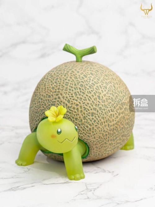 Taurus Workshop 6 寸野菜精灵蔬菜蜜瓜乌龟gk 摆件 快资讯