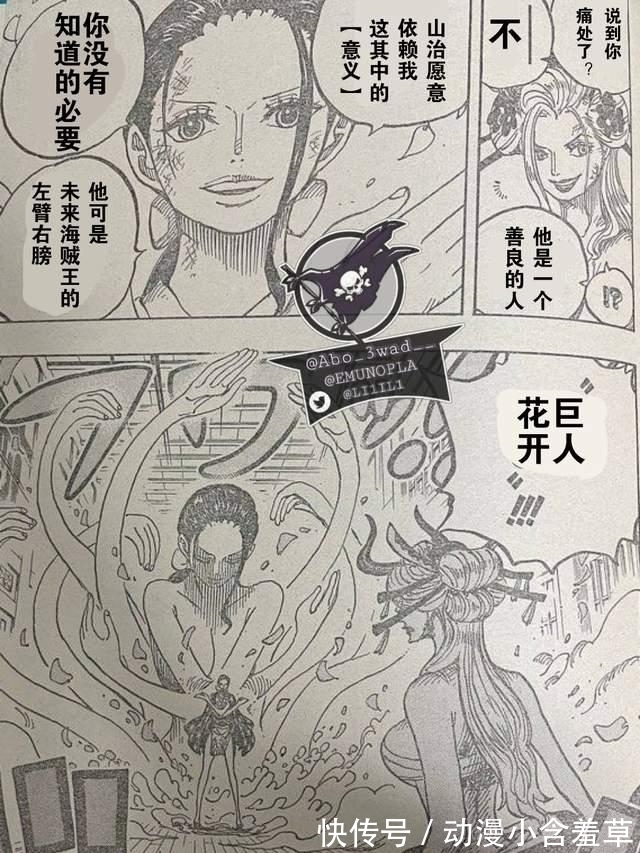 海贼王|海贼王1020话[个人汉化]罗宾布鲁克完全压制黑玛利亚路飞即将归来