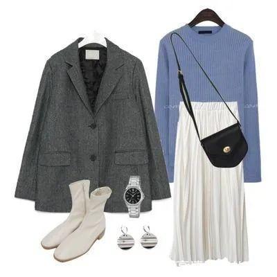 本周穿什么|秋冬50套高级色搭配套路,谁穿谁好看