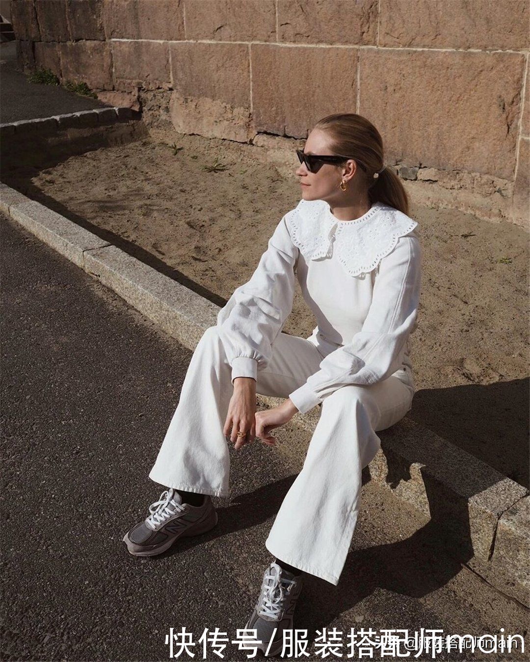 谁穿谁好看的娃娃领衬衫，注意好3个搭配细节，非常提气质