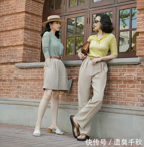 时髦|58岁的三木妈妈又时髦了,穿五分裤戴帽子真洋气,好适合妈妈们学