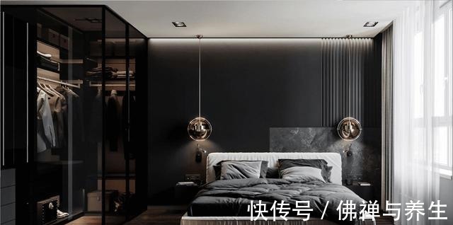 餐厨|现代两居,仅以黑灰两色,就打造出十足的高级感!