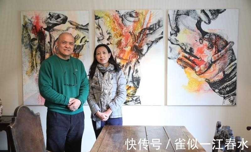 灵感!艺术界的“疯子”,不顾妻儿劝阻出家15年,还俗后一幅画卖1173万