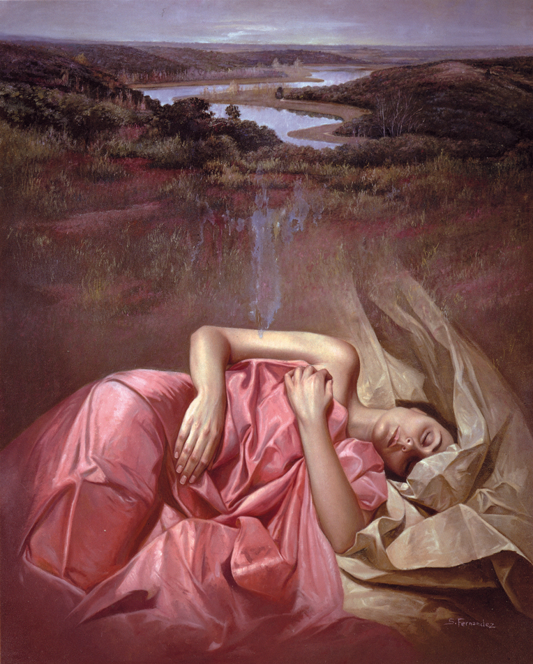 西班牙!西班牙艺术家 索莱达画中的女性,美丽动人!