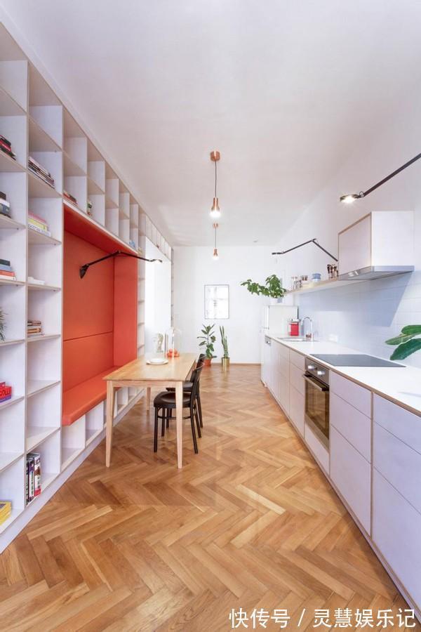 柜子|这位90后小姐姐厉害了!到顶置物架做门洞设计,卧室用柜子当床