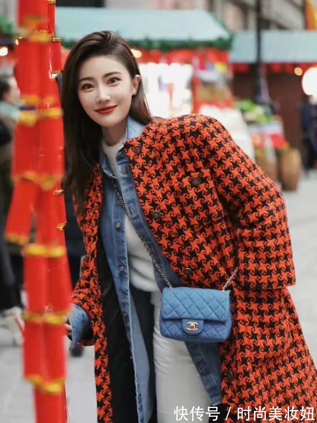 新年 这才是“有年味”的穿搭,喜庆又洋气的搭配,照着穿也能美出圈