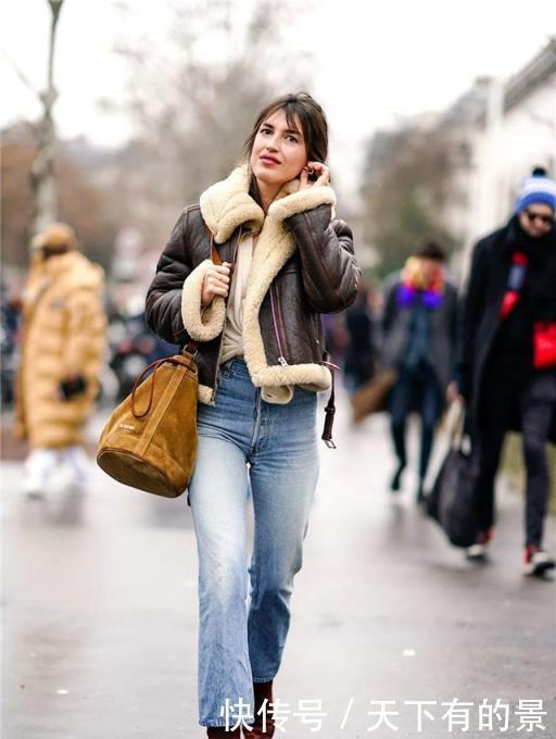 小个子女生，不管穿什么外套，记住“三三法则”，时髦还显高