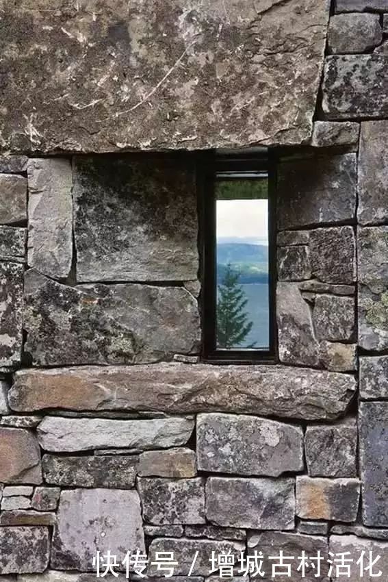 院落|一面石头墙,惊艳整个乡村院落