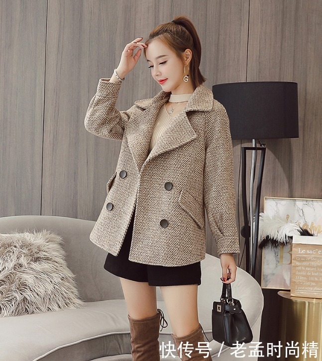 深秋到来, 别老是穿个大衣了, 短款外套也能带来惊喜