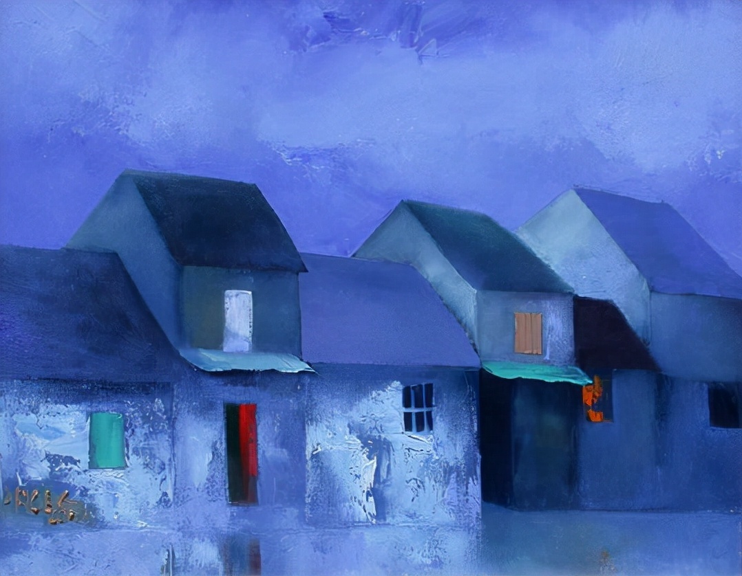 美术学院@越南画家Dao Hai Phong色彩艳丽的绘画作品