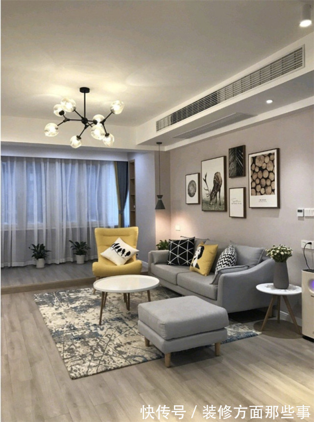 三居室|121平现代风简约不简单,简直太美了