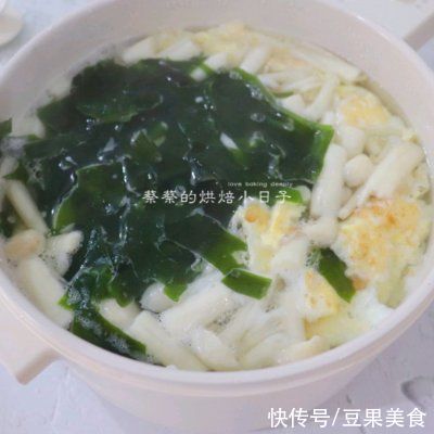裙帶菜|#我的養生日常-遠離秋燥#裙帶菜豆腐湯